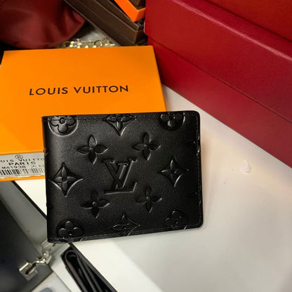 Louis Vuitton Multiple Monogram Canvas Slender Wallet – Black Men’s Luxury Wallet