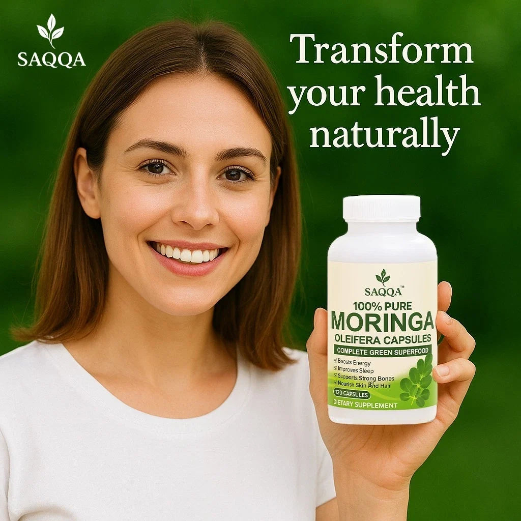 PURE MORINGA OLEIFERA CAPSULES
