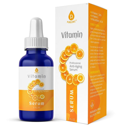 Pursonic Vitamin C Anti-Aging Serum 90ml – Brightening Skin Repair Serum