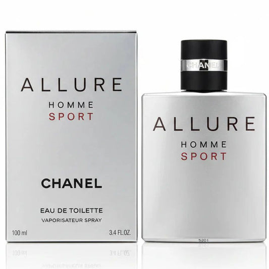 CHANEL Allure Homme Sport Eau de Toilette for Men 3.4 oz / 100ml"LUXURY PERFUME