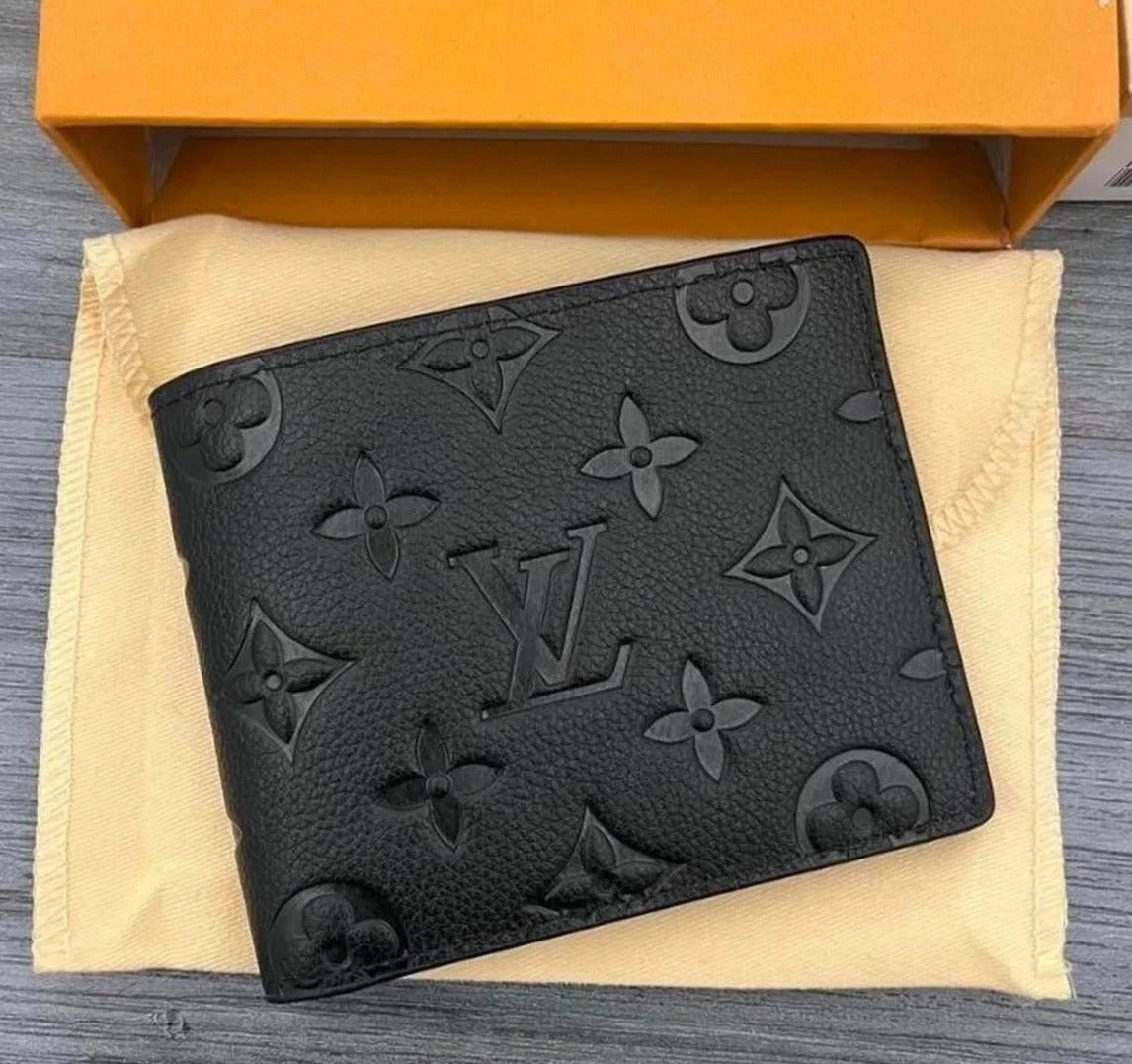 Louis Vuitton Multiple Monogram Canvas Slender Wallet – Black Men’s Luxury Wallet